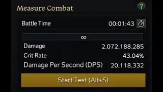 [Lost Ark] 1600 Energy Overflow Soulfist pre vs post-patch trixion DPS comparisons (FO/TB/IS)