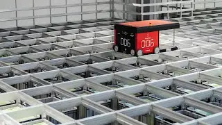 Siemens Rastatt Autostore & Pickroboter  | Teaser Video | Deutsch