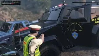 GTAV - LSPDFR VIETNAM - POLICE CHASE CRIMINALS TRANSPORTING PROHIBITED SUBSTANCES AND WEAPONS