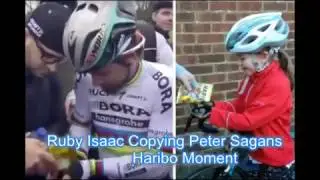 Ruby Isaac Copying Peter Sagans Haribo Moment