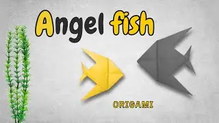 How to Make an Origami AngelFish | Step-by-Step Tutorial | Easy Magic Paper