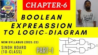 Boolean Expression To Logic Circuit | Chapter-6 | Part-1