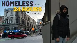 24 Hours Homeless in Canada 🇨🇦 | Sach Jo Koi Nahi Dikhanda 😢 #HomelessInCanada #24HoursHomeles #home