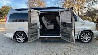 **RARE** Custom 9 Passenger Explorer Conversion Van! 32 TV Captains Chairs Bed! MUST SEE!
