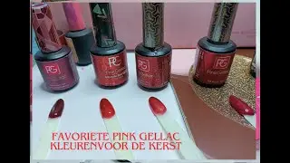 Favoriete Pink Gellac kleuren voor de Kerst ! deel 1♥ Diamant-nails