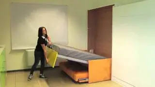 Pessotto reti - Aladino with sofa - Murphy bed with folding sofa