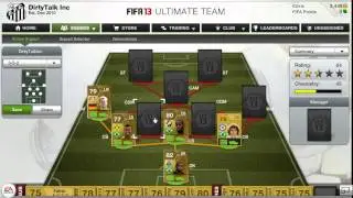 Fifa 13 Ultimate Team  Pacey 80k hybrid ft David Luiz , Mata & If Soldado