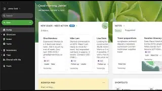 Use the filtered notes widget to see notes matching your criteria in Evernote Home