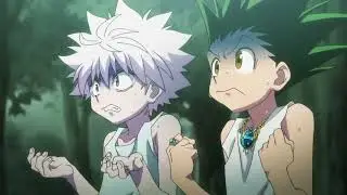 Hisoka fissa il sedere a Gon e Killua ita HUNTERXHUNTER2011