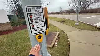 Brand New Polara iNS Crosswalk Buttons at - Compass Rd and Lehigh Ave
