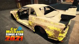 Can We Fix This JUNKYARD Nissan Skyline?? - Car Mechanic Simulator 2021