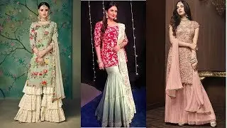 Fashionable Sharara Suit Designs 2019 | Indian Fashion 2019