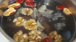BLACK BEANS SOUP WITH FRESH YAM |Chinese Recipe |Healthy and Delicious