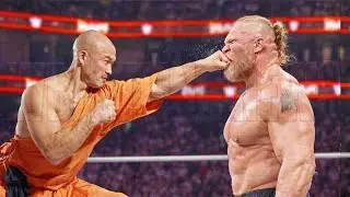 Brock Lesnar vs Master Shaolin Iron Man Match