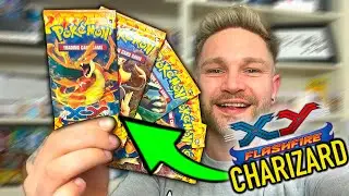 *HUNT FOR MEGA CHARIZARD* Flashfire booster opening