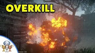 Uncharted The Lost Legacy - Overkill Trophy - Destroy an APC With Multiple C4 Simultaneously