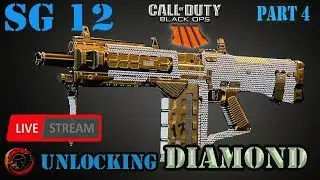 COD BO4 - (SG 12) Secondary Shotgun - UNLOCKING 'DIAMOND' Camo LIVE - Part 4