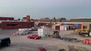 Old Lexington High School Demolition