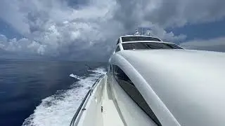 A rare calm day in the Gulfstream