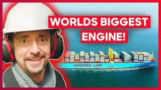 Hammond Walks Inside A Gigantic Ship's Engine! | RIchard Hammond's Big