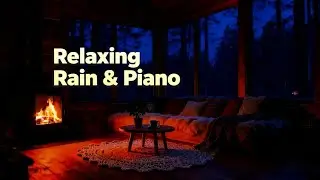 Peaceful Sleep Music with Soft Rain 🌧️ Gentle Piano for Stress Relief and Deep Sleep