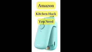 Amazon Mini Bag Sealer & Cutter (Product Link on 1st Comment) 😍😍 #shorts