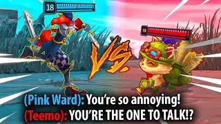 MOST ANNOYING CHAMPS FACE OFF &mdash; SHACO VS TEEMO WAR