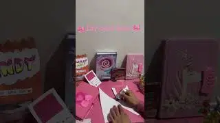 Diy cute paper bow 🎀subscribe for more 🥰#artist #diy #artscraft #artwork