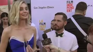 2017 Los Angeles Film Festival - Carpet Chat with Daniel Peddle and Christine Marzano