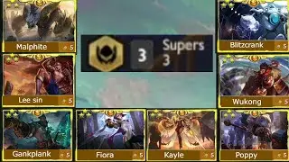 8 SUPERS Team of 3 Stars | TFT Set 8.5