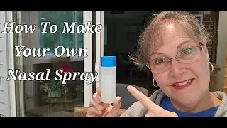 **How To Make Your Own Nasal Spray//NATURAL REMEDIES//APOTHECARY