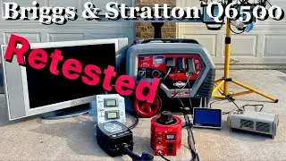 (RETESTED) The Briggs & Stratton Q6500W Inverter Generator Review