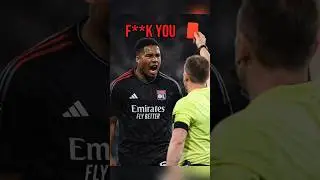 Endricks First Red Card For Lyon Today