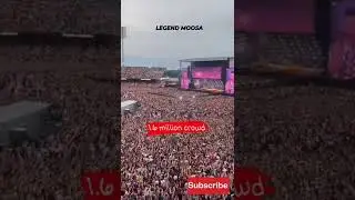 1.6 Million Audience At Sidhu moosewala live show | Sidhu moosewala Live | #sidhumoosewala