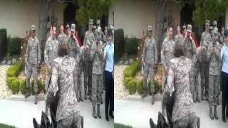 Pie in face! Col. David Coley