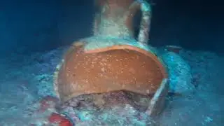 Scuba diving in Rhodes, Greece (Pefkos bay, Lindos caves, Giannoula K wreck)