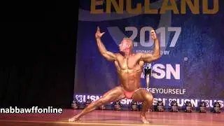 Joe Sharman &ndash; Competitor No 5 - Men Masters Over 40 - USN NABBA England 2017