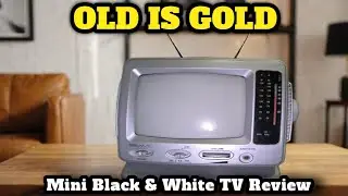 Black and White TV Review! Is This Vintage Tech Still Worth It?