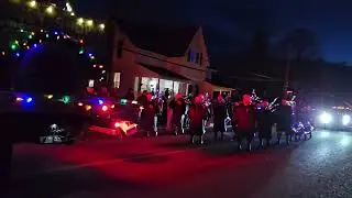 Santa Parade Carleton Place Ontario Canada Dec 2024