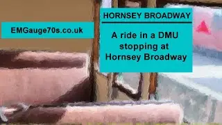 Hornsey Broadway Model Railway DMU ride.