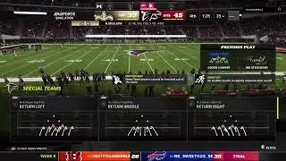 Madden 22 Online - Falcons vs Saints