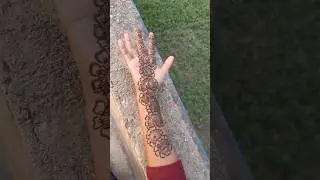 beautiful Arabic mehandi design#mehndidesign #viralvideo #viralshorts #indianmehndi