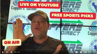 Cappers Nation LIVE - NFL Free  Picks - 9/7/25 (11AM EST)