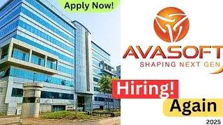 Avasoft Recruitment! | QA Testing/Business Analyst | 2024 - 2026 Batch | 6 to 8 LPA💰