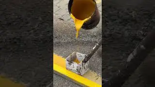Road line marking #asmrsounds #asmrvideo #construction #linemarking #roadline