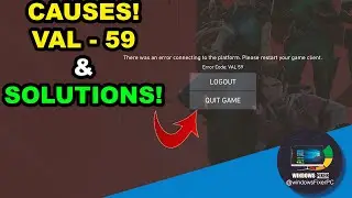 Fix Valorant Error VAL 59: Easy Steps to Solve Connection Issues!