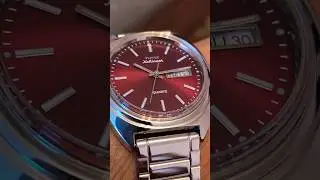 HMT Kohinoor Maroon Dial watch #hmtwatches #hmt #watch