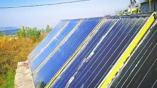 solar plet se pani kaise garm hota hai