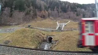 Suisse - Grisons - Poschiavo - Bernina Express + vue panoramique - D&eacute;cembre 2025