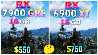 RX 7900 GRE vs RX 6900 XT - Test in 15 games at 4K max settings